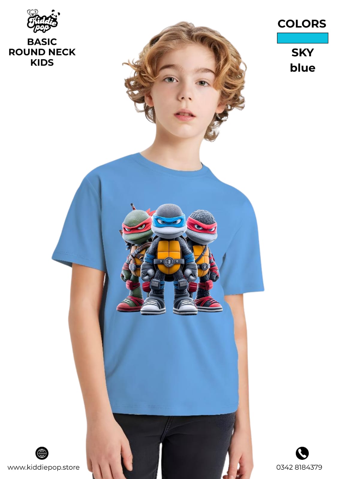 Classic DTF Printed T-Shirts for Kids