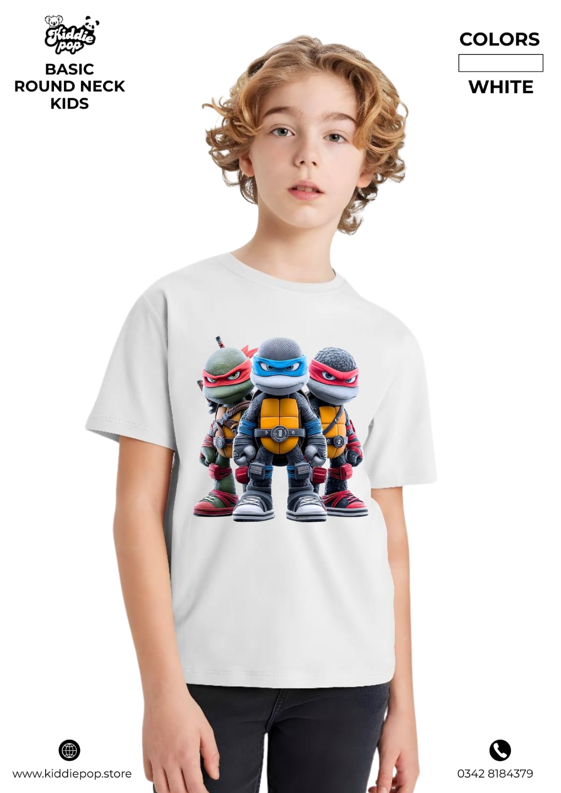 Classic DTF Printed T-Shirts for Kids