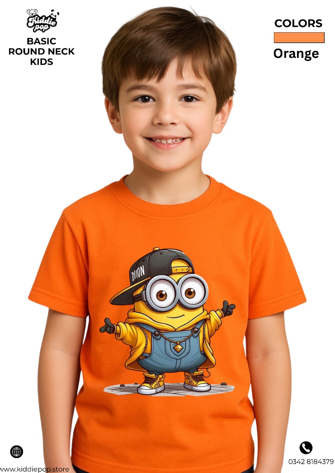 Classic DTF Printed T-Shirts for Kids
