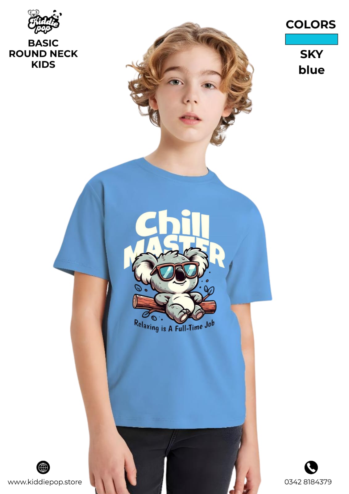 Classic DTF Printed T-Shirts for Kids