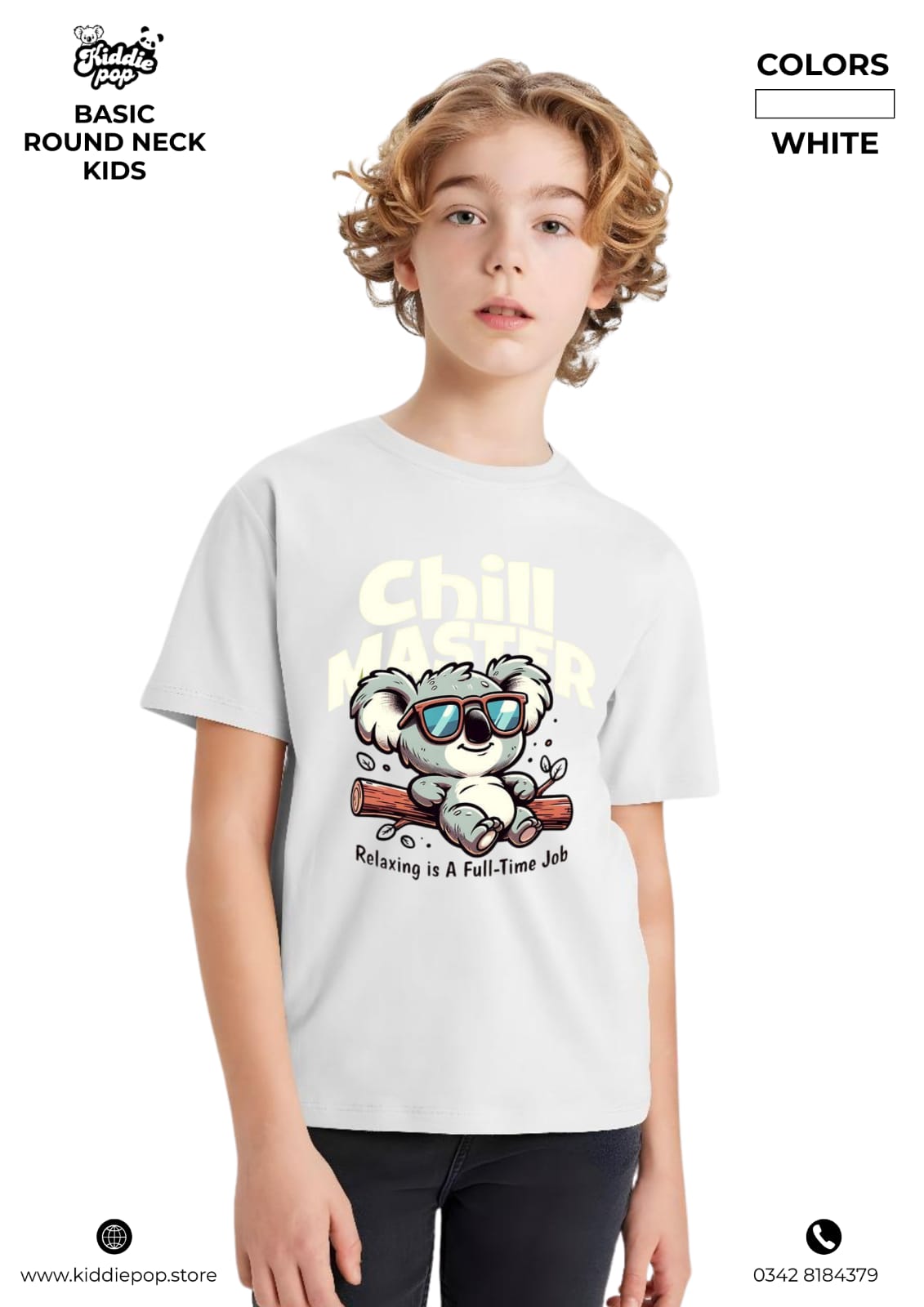 Classic DTF Printed T-Shirts for Kids